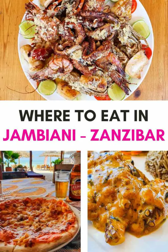 Where to eat in Jambiani - The best Jambiani restaurants 