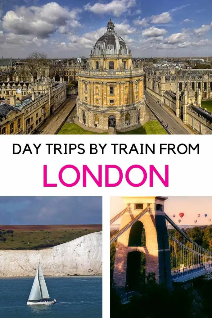 Escape to the Countryside: The Most Beautiful Day Trips from London by Train pin