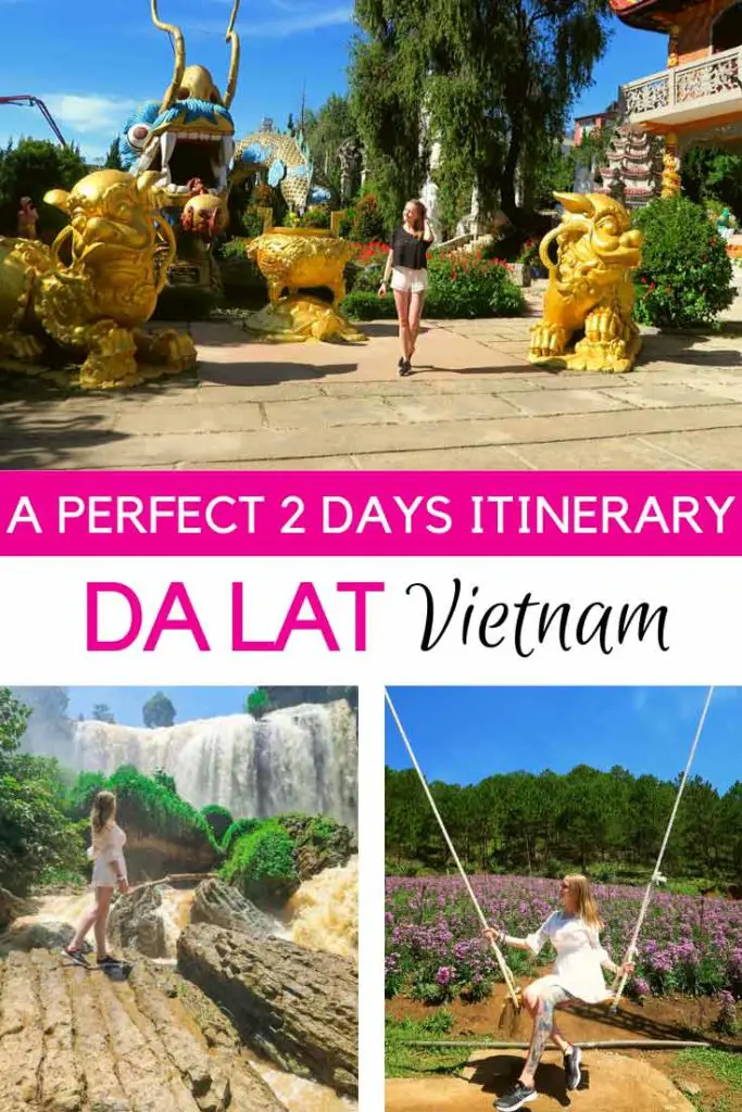 A charming 2 Days in Da Lat Itinerary pin